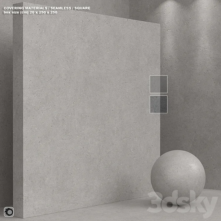 Material (seamless) – concrete plaster set 165 3DS Max