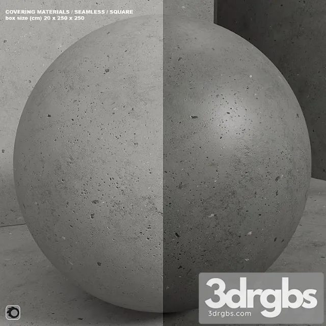Material (seamless) – concrete plaster set 169 3dsmax Download