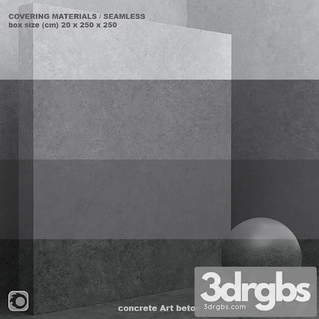 Material (seamless) – microconcrete concrete plaster set 73 3dsmax Download