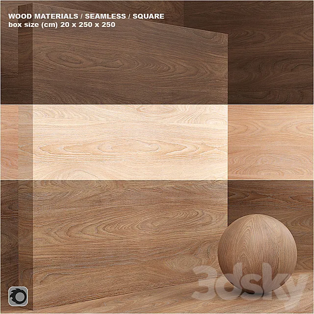 Material wood _ veneer _ (seamless) – set 34 3DS Max Model