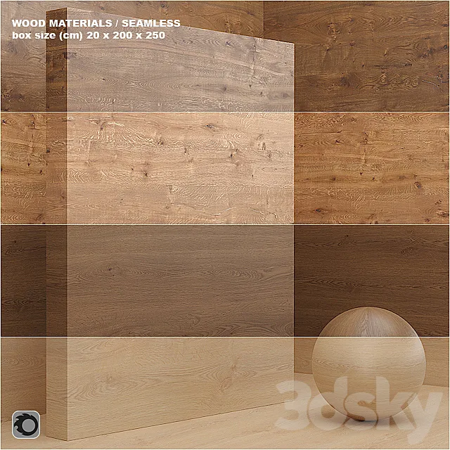 Material wood _ veneer (seamless) – set 16 3DS Max Model