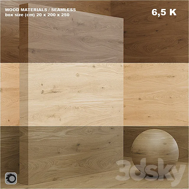 Material wood _ veneer (seamless) – set 17 3ds Max