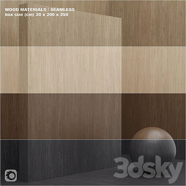 Material wood _ veneer (seamless) – set 21 3DS Max Model