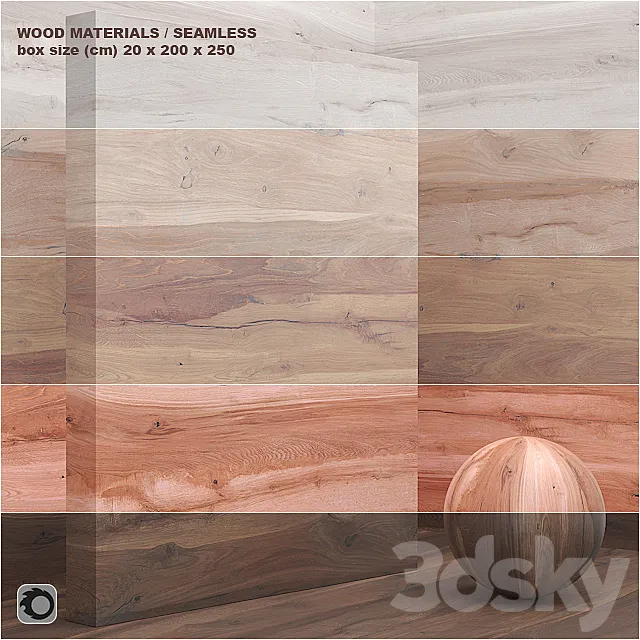 Material wood _ veneer (seamless) – set 26 3DS Max Model