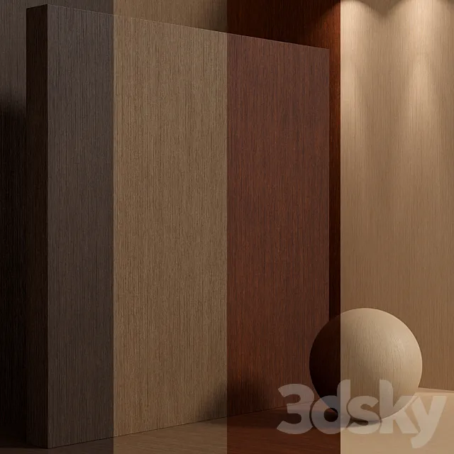 Material wood (seamless) veneer fine – set 150 3DS Max Model