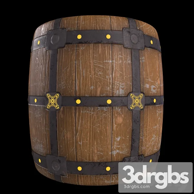 Materials Wood Wood materials 20- barrel wood panel, seamless, pbr, 4k