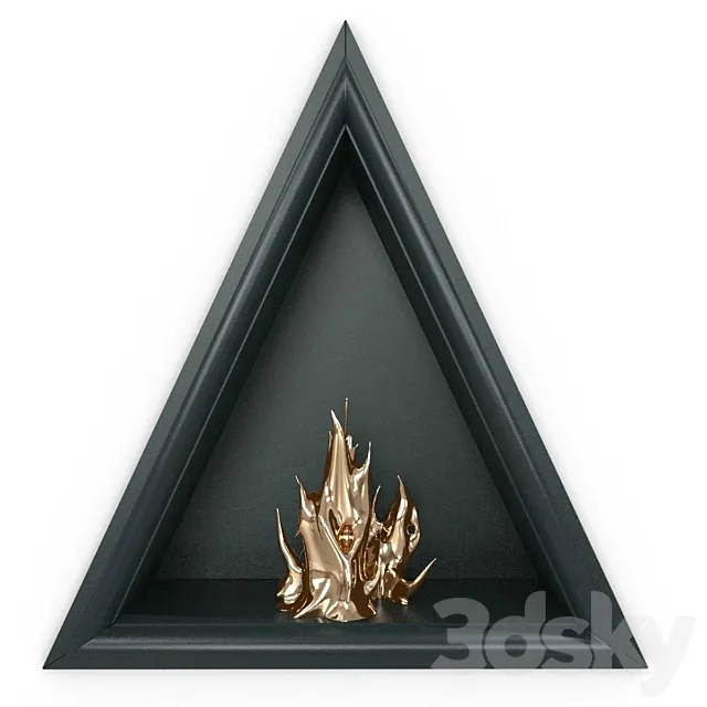 MATHIEU LEHANNEUR fireplace and power of love 3ds Max