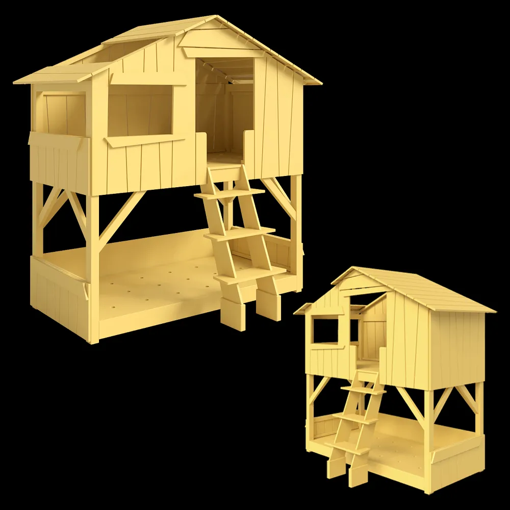 Mathy By Bols – Treehouse bunk bed 3ds Max