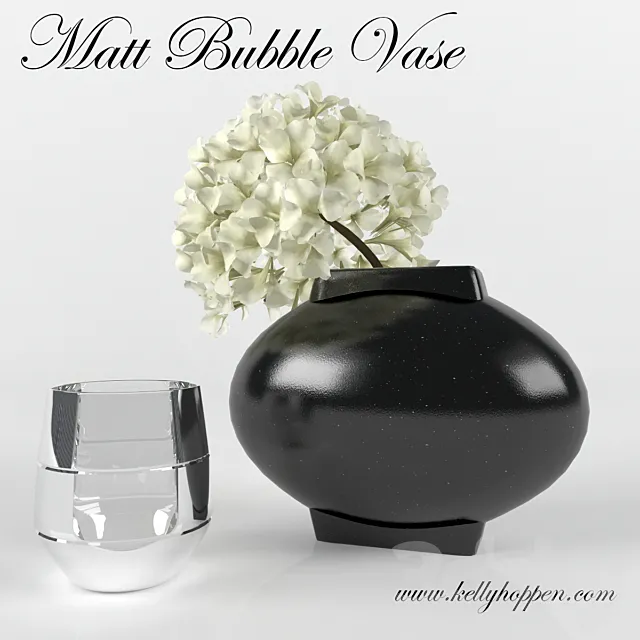 Matt Bubble Vase 3ds Max