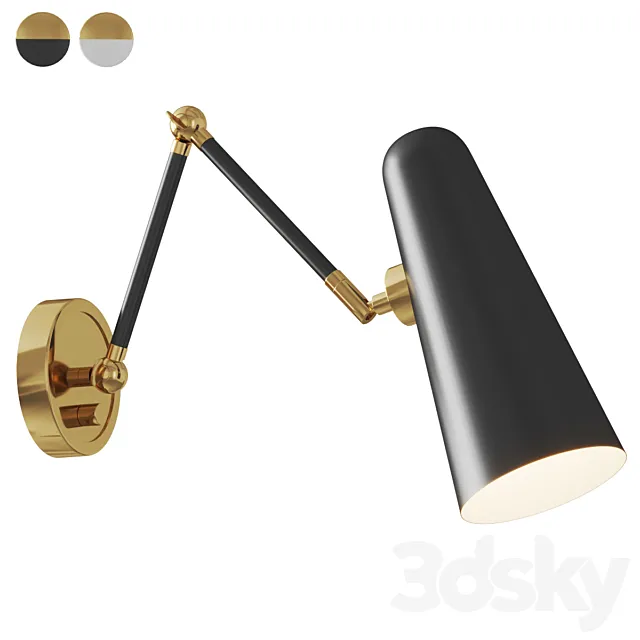 Matteo Lighting – Blink Swing Arm Sconce 3ds Max