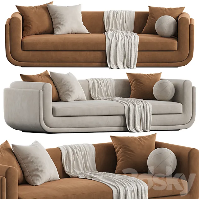 Matteo sofa RH 3DS Max Model