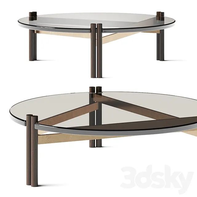 Matthieu Recope De Tilly H Round Coffee Table 3DSMax File