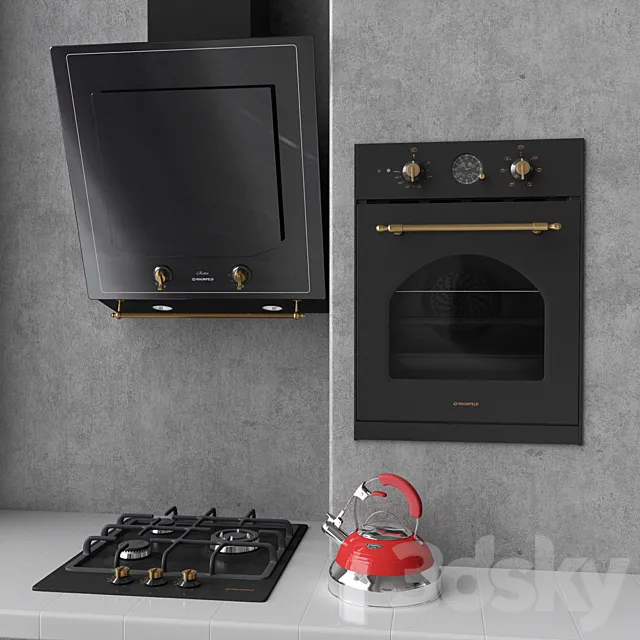 MAUNFELD for small kitchens 3ds Max