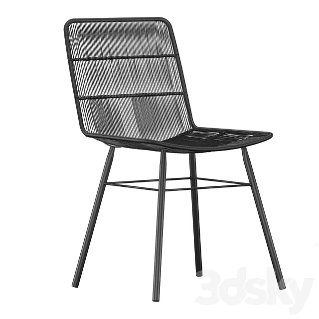 Mauritius Woven Dining Chair 3ds Max
