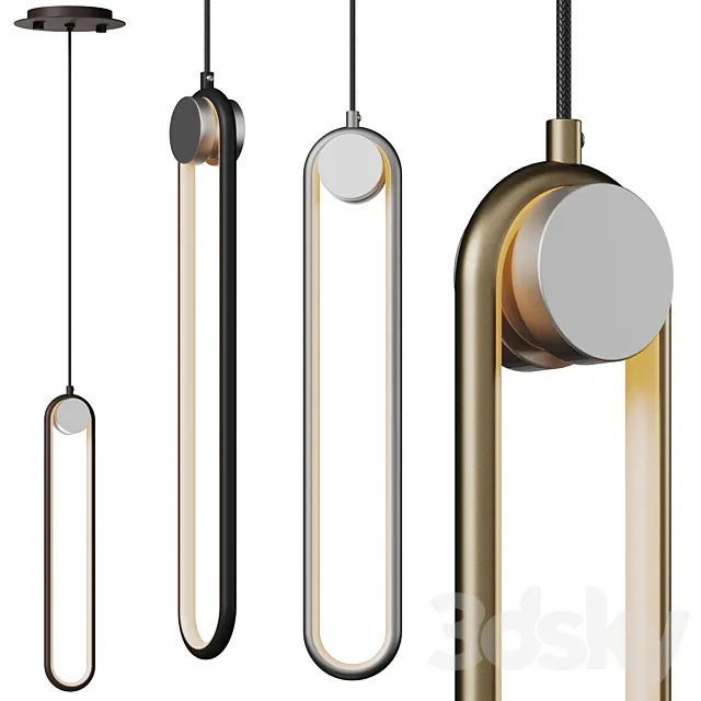 Mavey Pendant by OROA 3ds Max