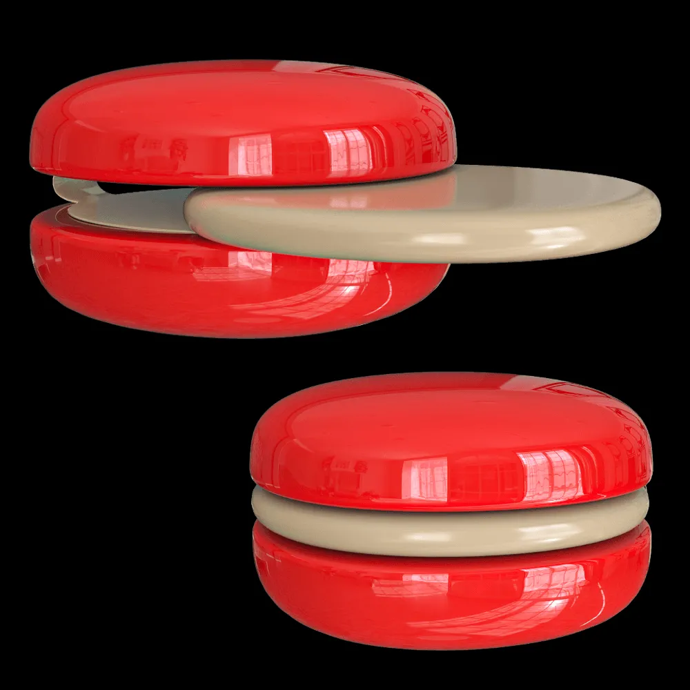 MAVIMATT – Coffee table MACARON 3ds Max