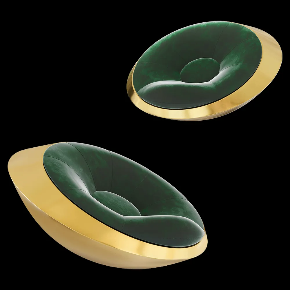 MAVIMATT – Rocking chair UFO 3ds Max