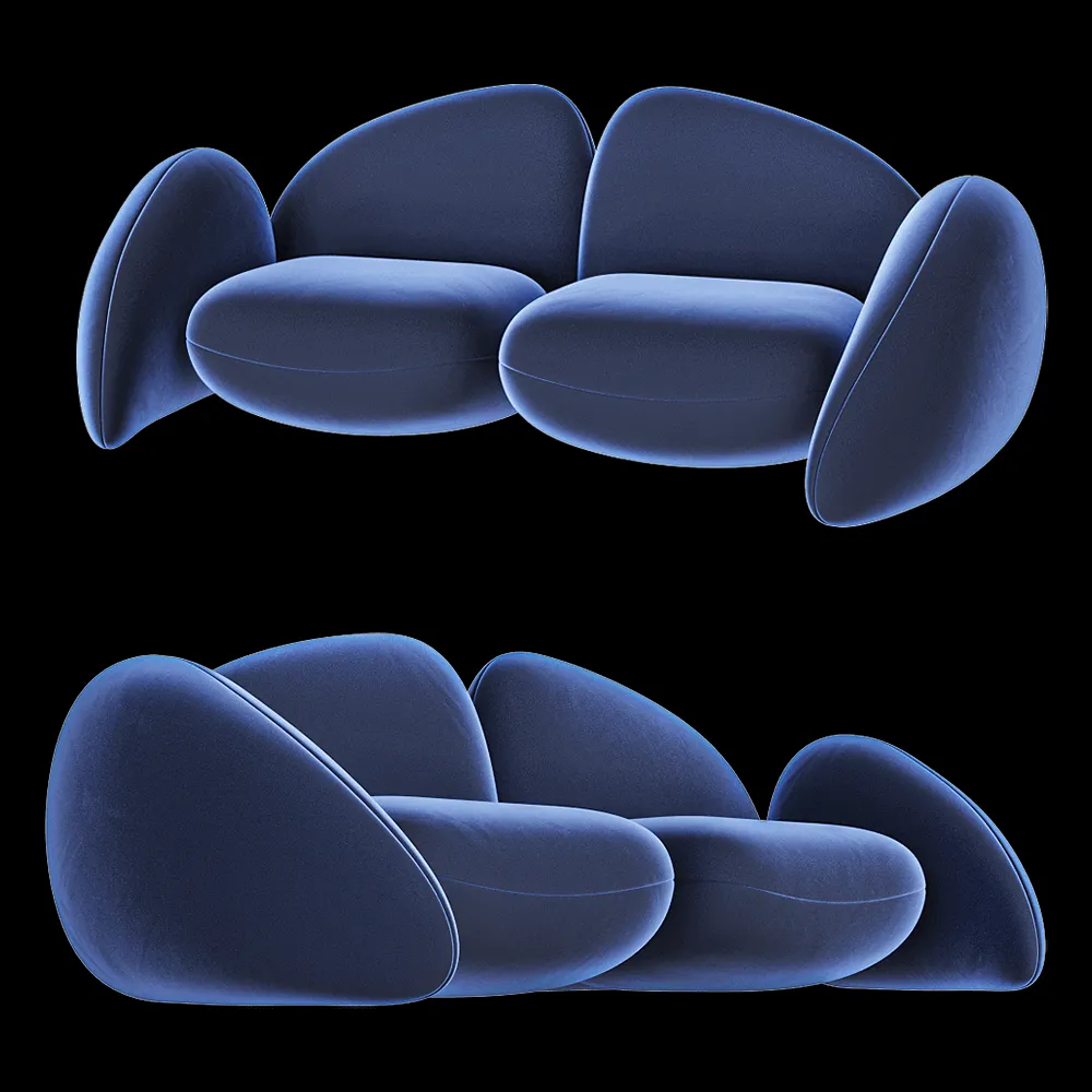 MAVIMATT – Sofa 2 seats size LITHOS 3ds Max