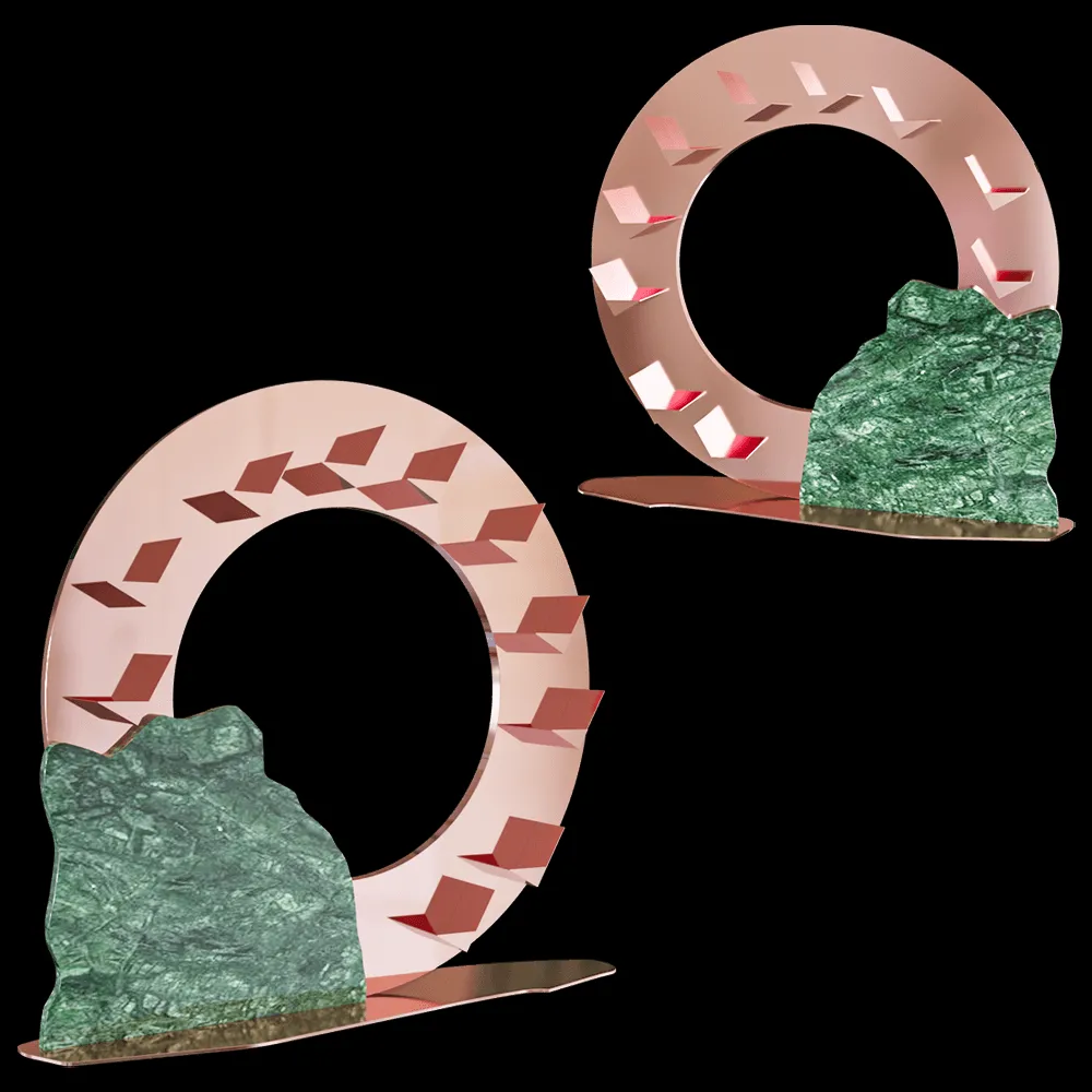 MAVIMATT – The circular sculpture-complement ORBIS 2 3ds Max