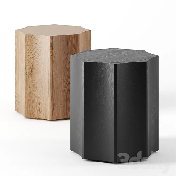 Max side tables by Anaca Studio 3DS Max
