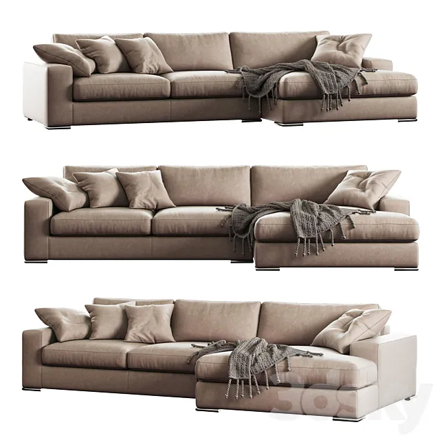 Max sofa from CAVA factory 3ds Max