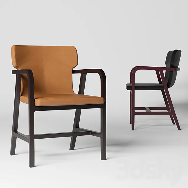 Maxalto Fulgens Chair 3ds Max