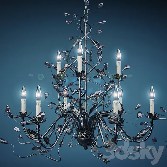 Maxim Lighting 9 Light Elegante Chandelier 3ds Max