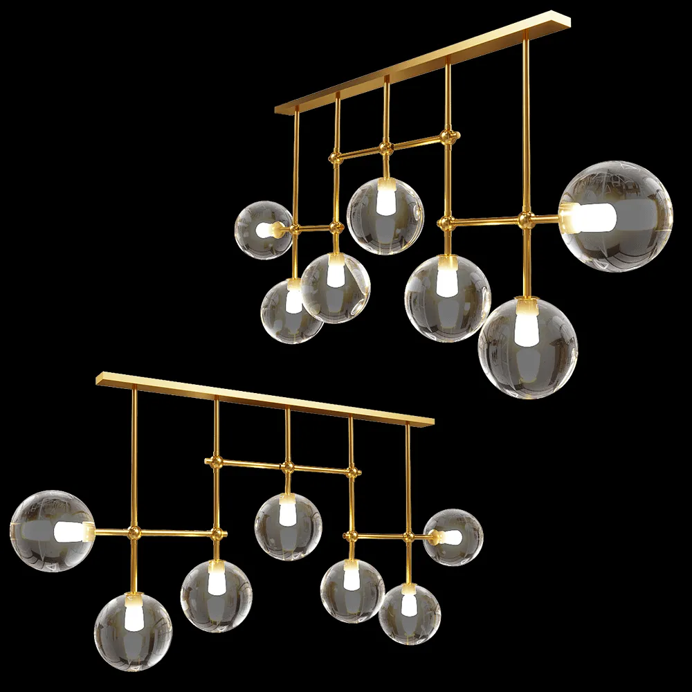 Maxlight – Ceiling lamp Lollipop P0295 3ds Max