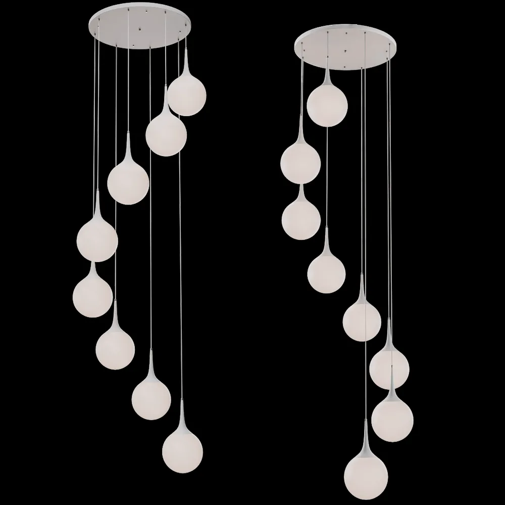 Maxlight – Chandelier Bolle 3ds Max