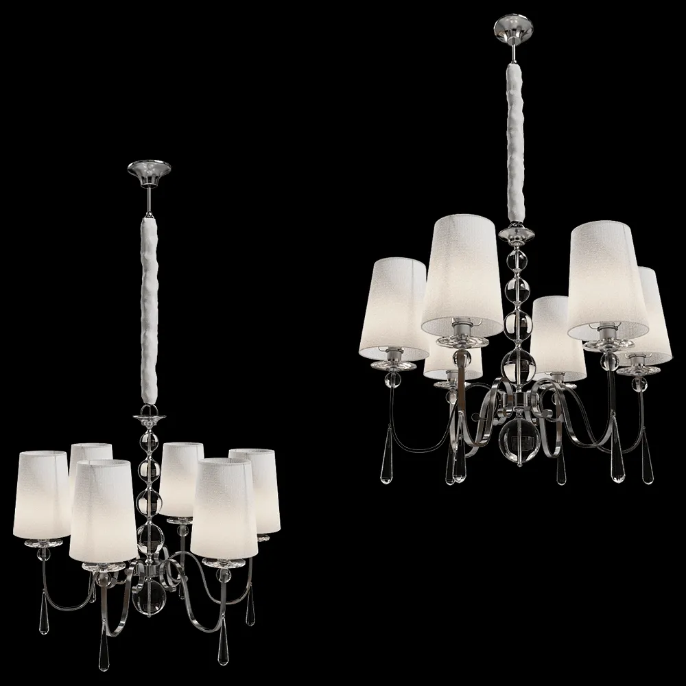 Maxlight – Chandelier Charlotte P0109 3ds Max