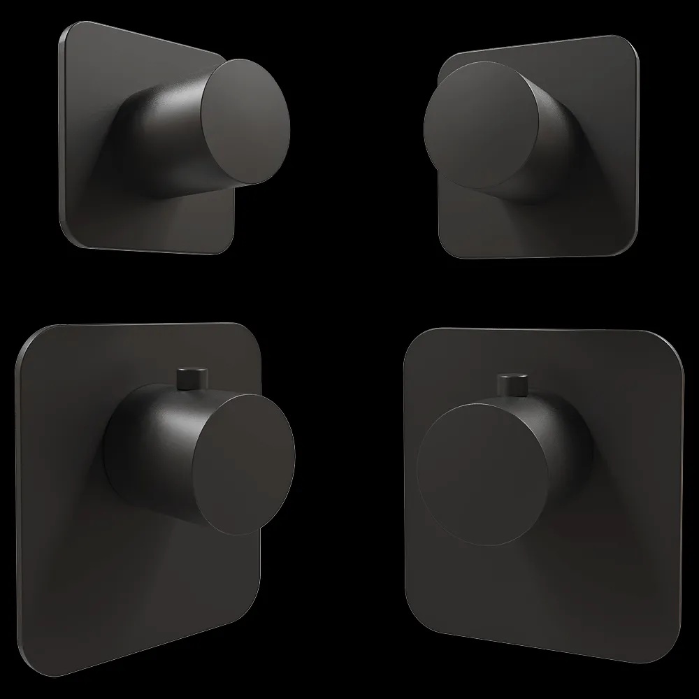Maxlight – High Flow thermostatic mixer GLF011 3ds Max