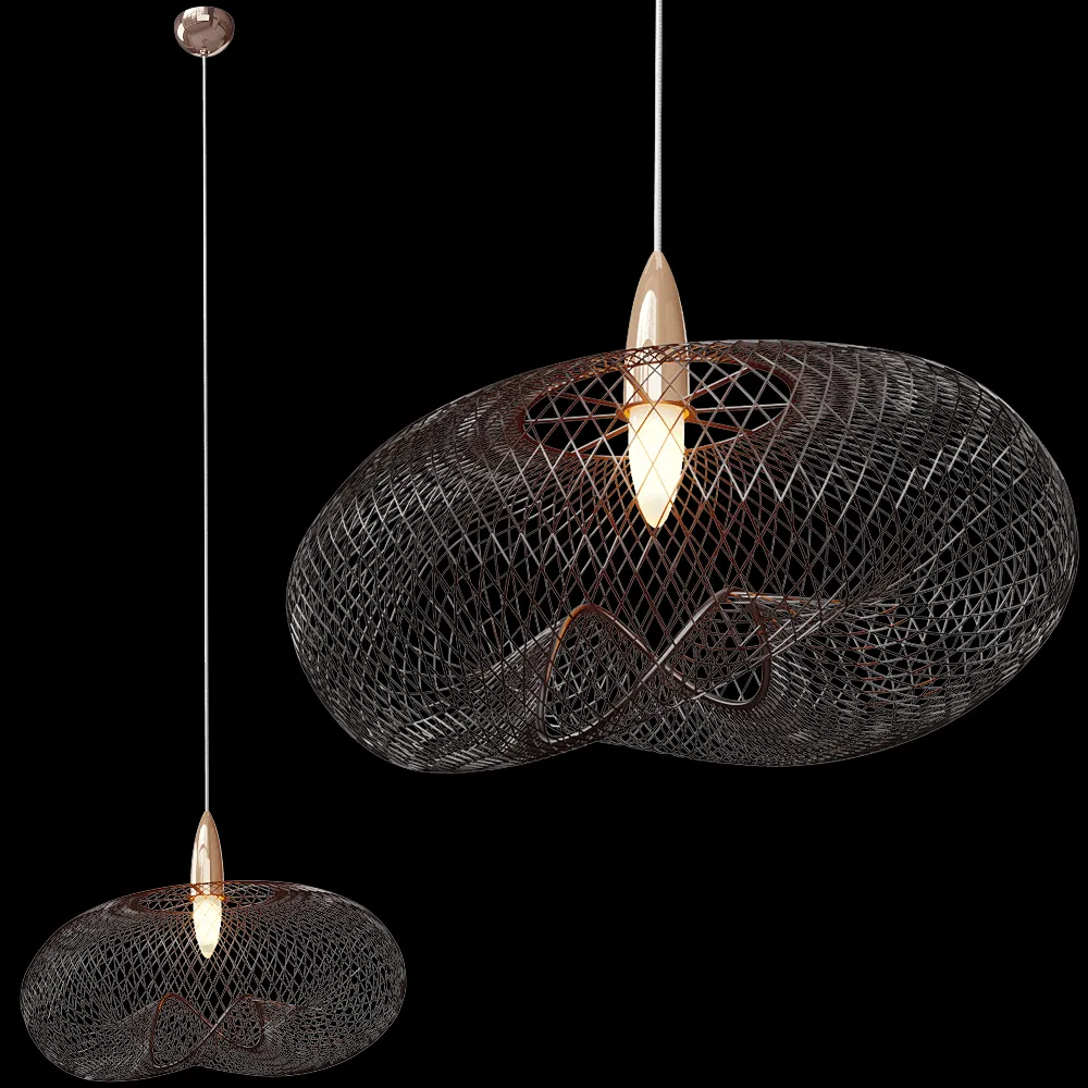 Maxlight – Pendant lamp Breezy P0444 3ds Max