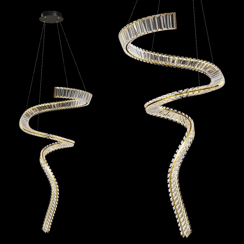 Maxlight – Pendant lamp Charme P0477 3ds Max