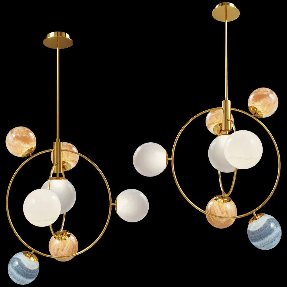 Maxlight – Pendant lamp Cosmos P0378 3ds Max