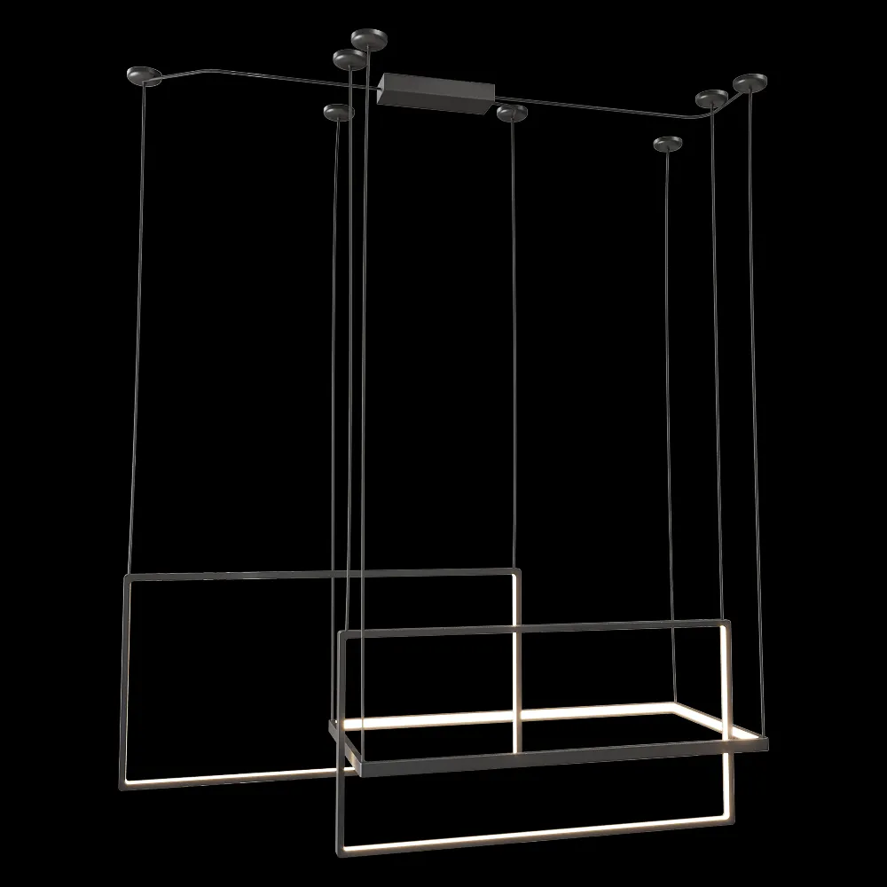 Maxlight – Pendant lamp Geometric P0272 3ds Max