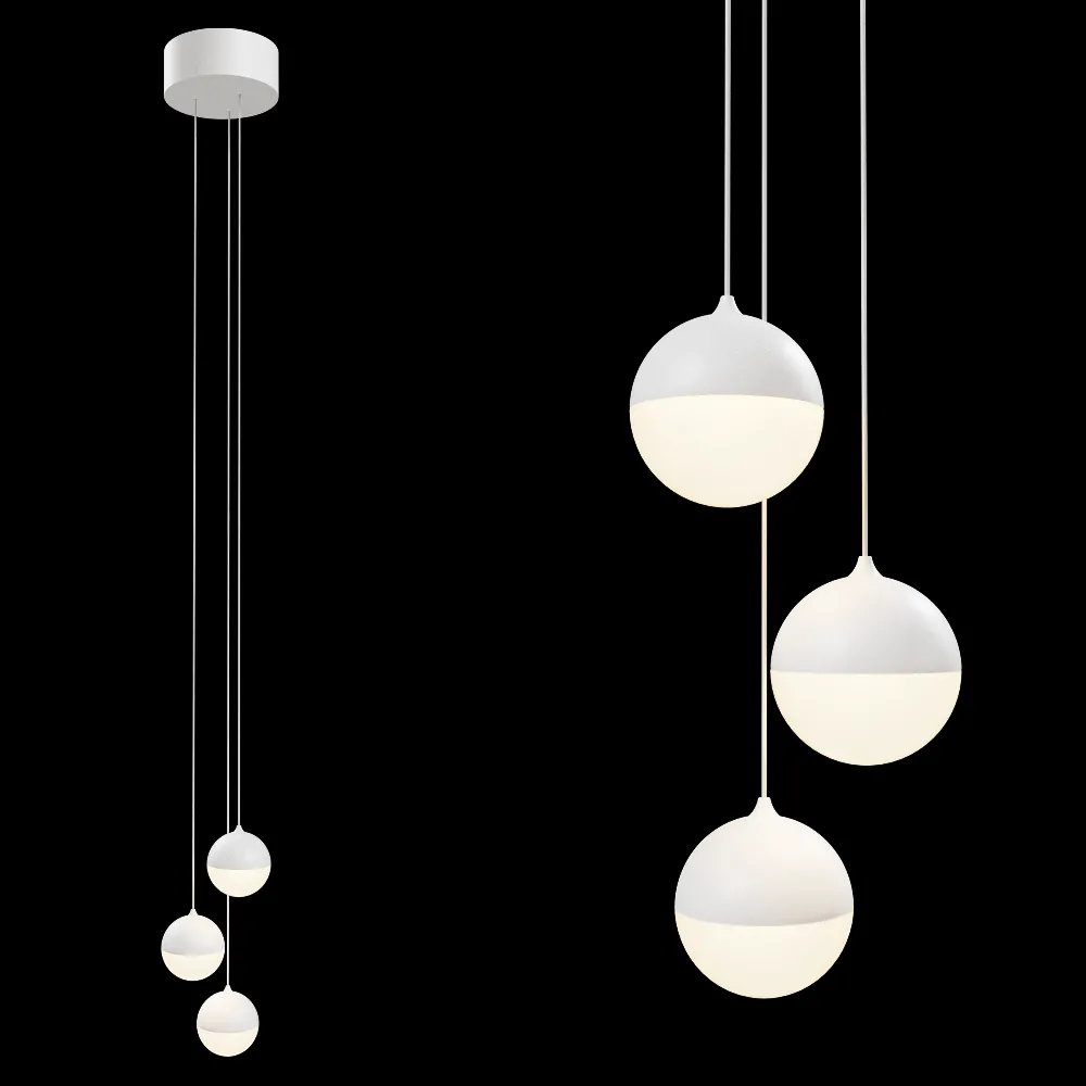 Maxlight – Pendant lamp Jupiter P0186 3ds Max