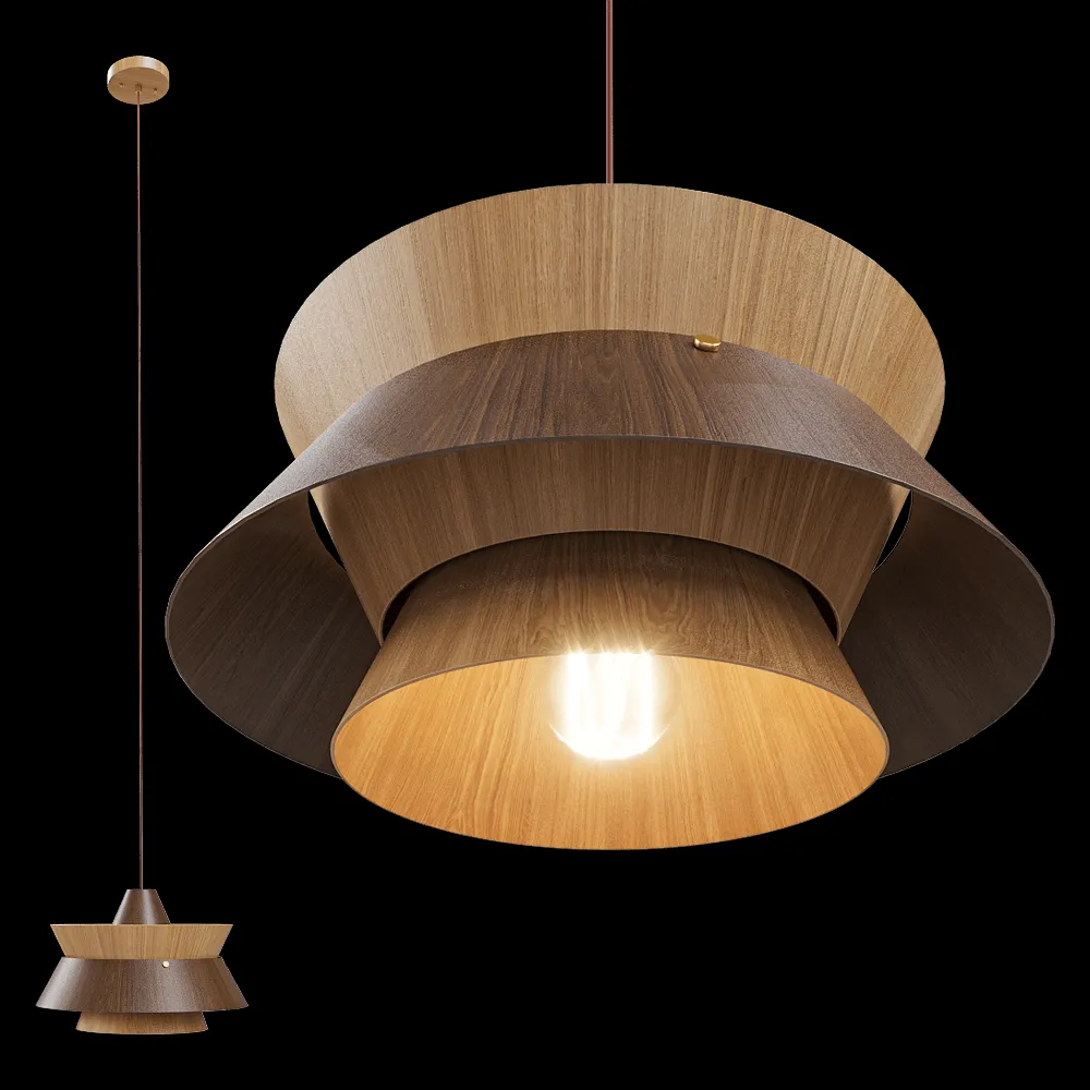 Maxlight – Pendant lamp Kioto P0549 3ds Max