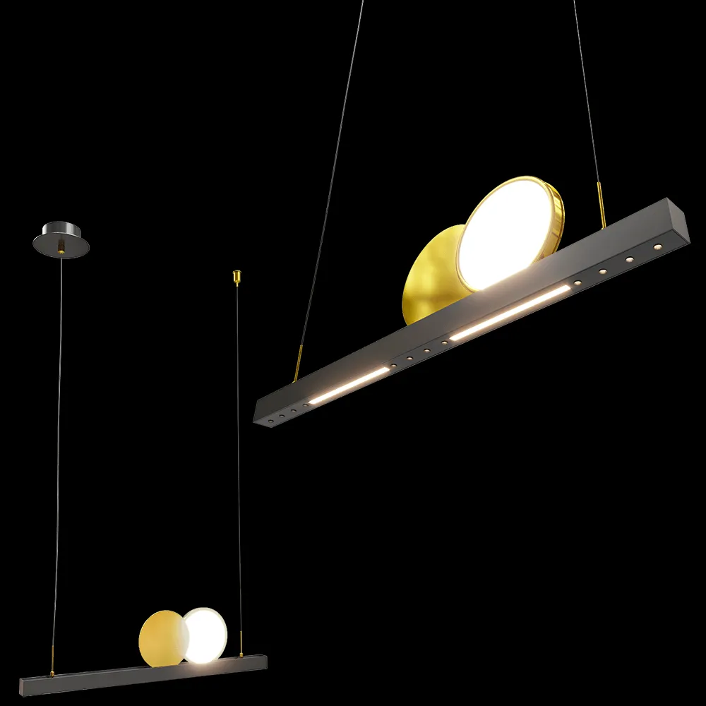 Maxlight – Pendant lamp Momo P0487 3ds Max