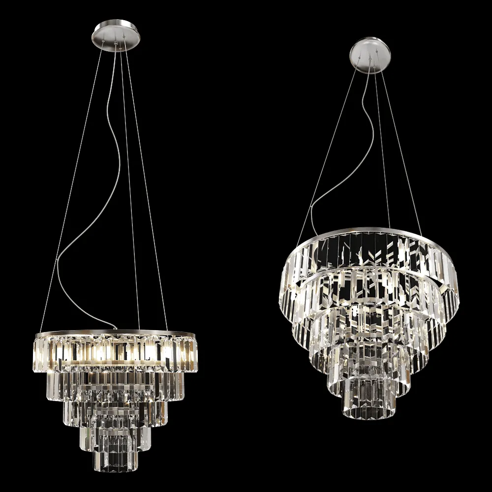 Maxlight – Pendant lamp Monaco P0260 3ds Max