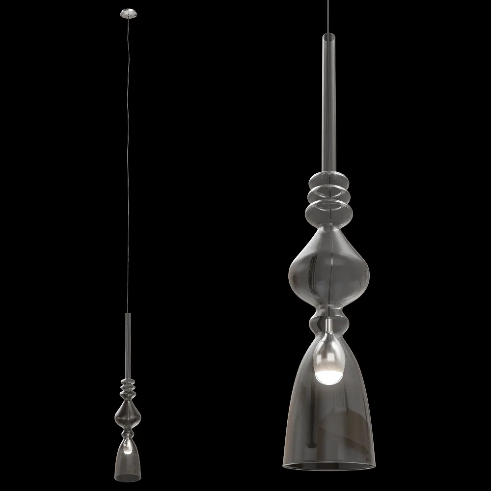 Maxlight – Pendant lamp Murano B P0246 3ds Max