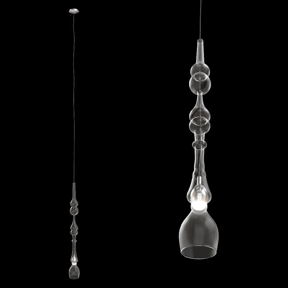 Maxlight – Pendant lamp Murano D P0248 3ds Max