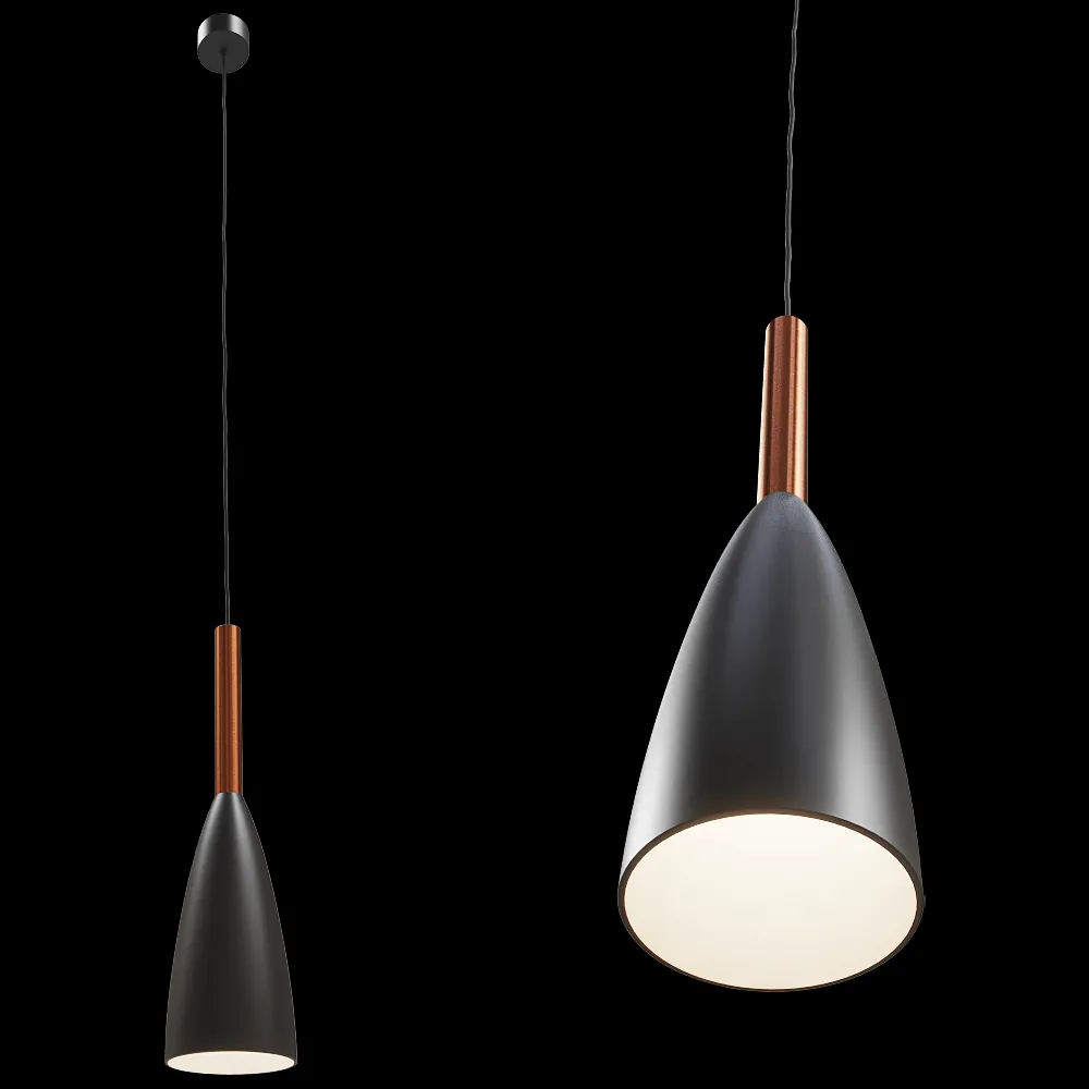 Maxlight – Pendant lamp Soft P0146 3ds Max