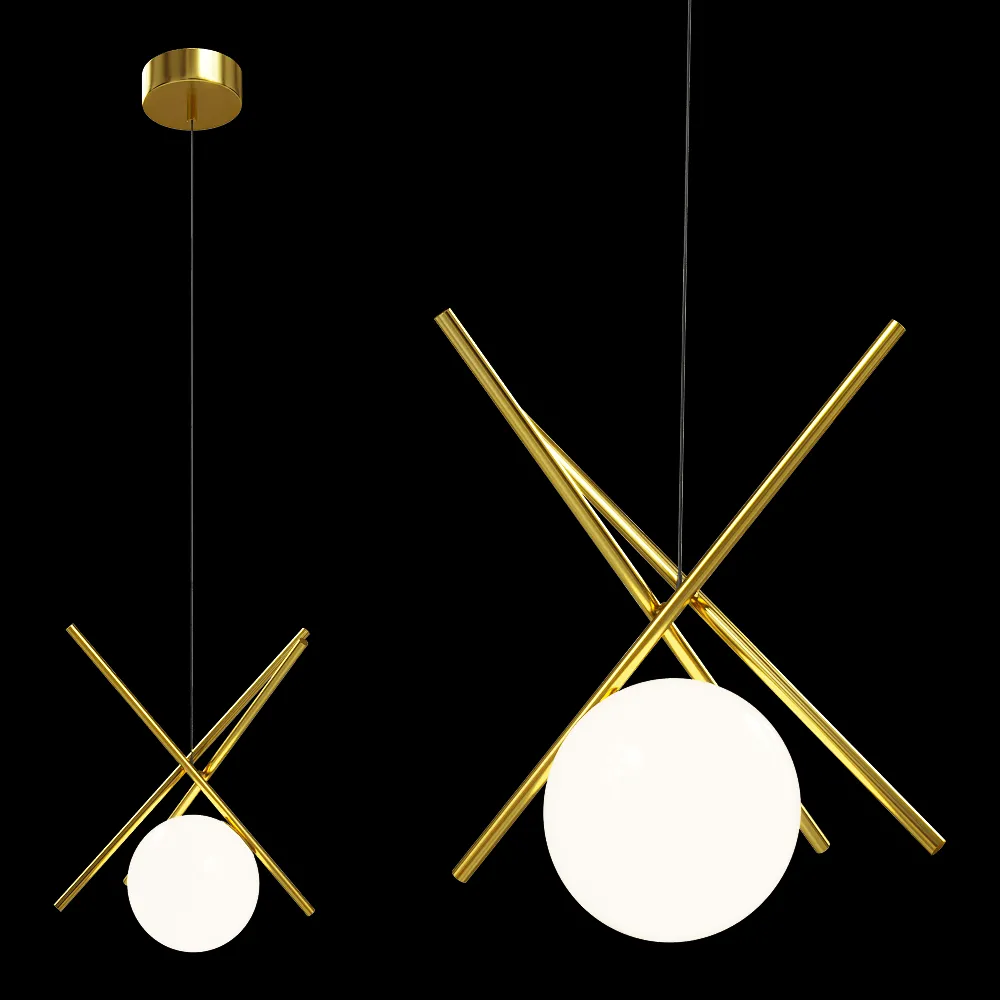 Maxlight – Pendant lamp Xena P0403 3ds Max