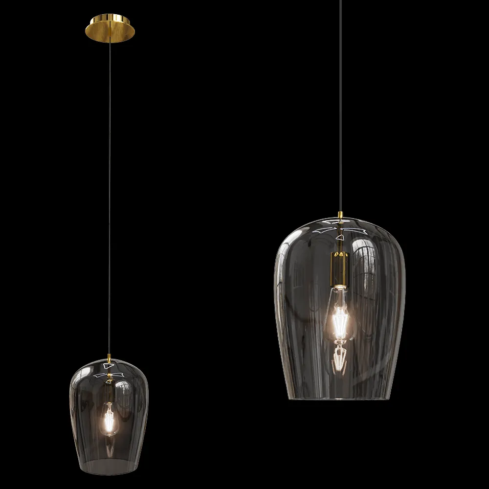 Maxlight – Pendant lamp Zimba P0301 3ds Max