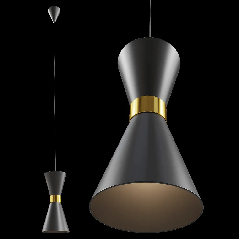 Maxlight – Pendnat lamp Cornet P0330 3ds Max