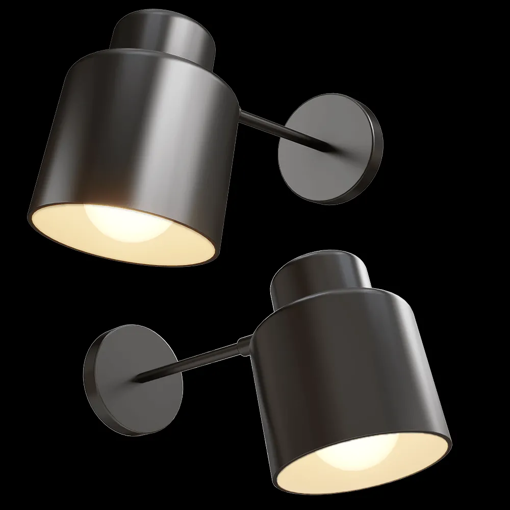 Maxlight – Wall lamp Black 3ds Max