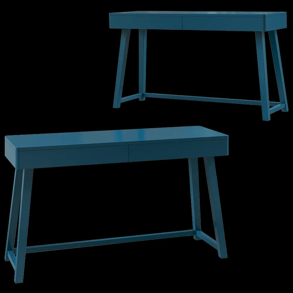 Maxlight – Writing desk Gray 3ds Max
