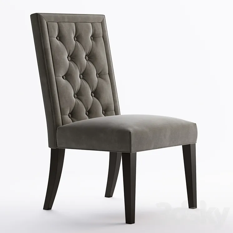 Maxwell Side Chair – Espresso 3DS Max