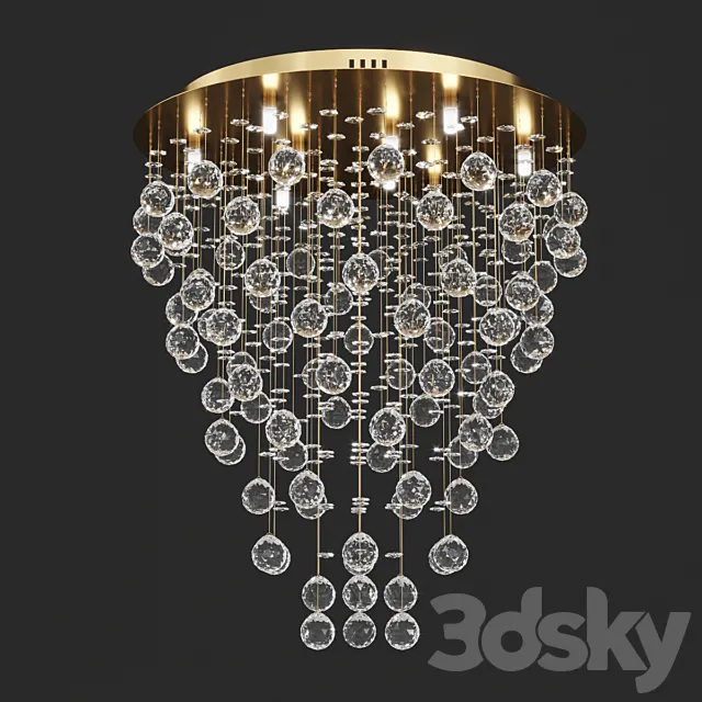 Maytoni 58591 Gold 3DS Max Model