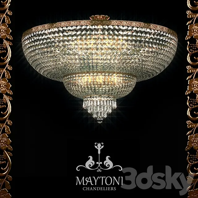 Maytoni A890-PT100-G 3DSMax File